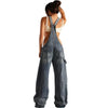 Salopette Jeans Con Gonna