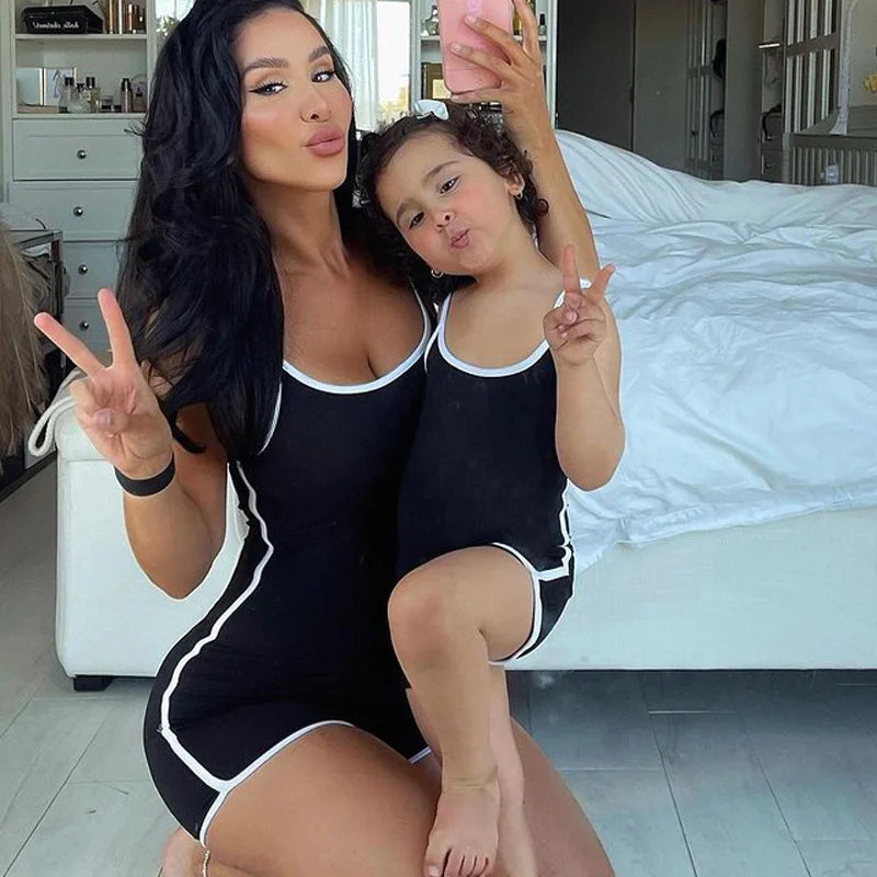 Salopette Mamma E Figlia Sporte
