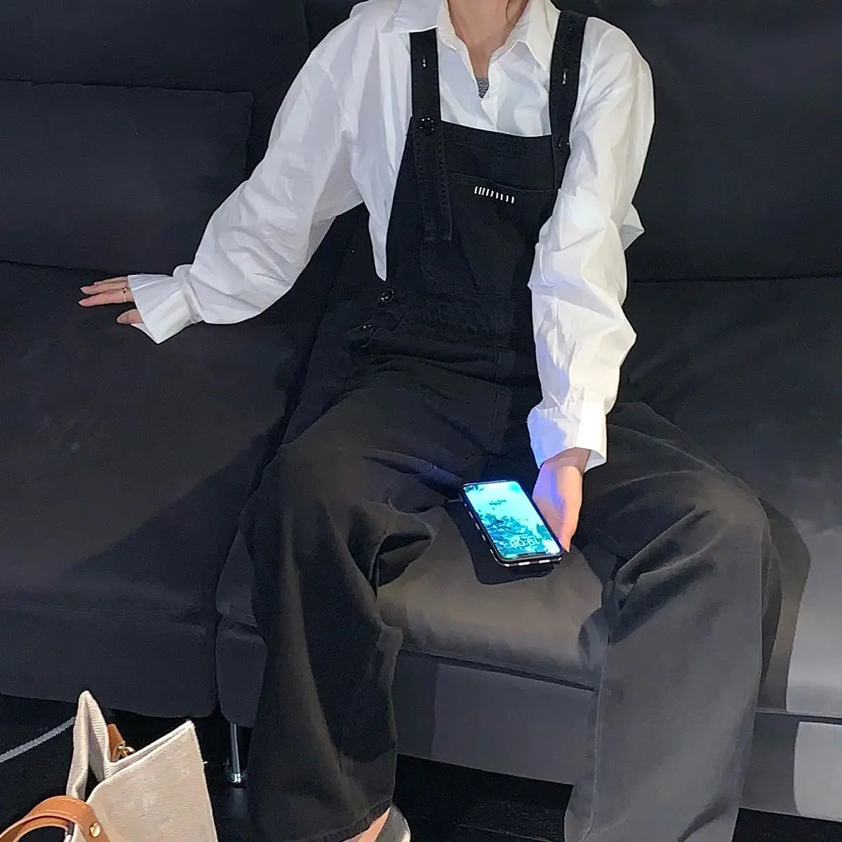 Salopette En Jean Femme