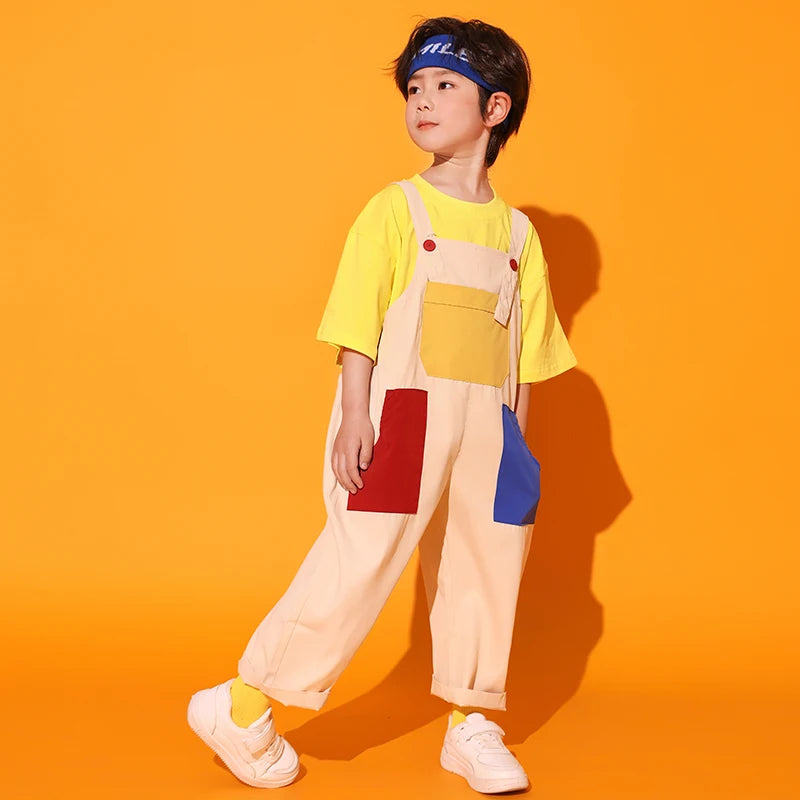 Salopette Cotone Bimbo