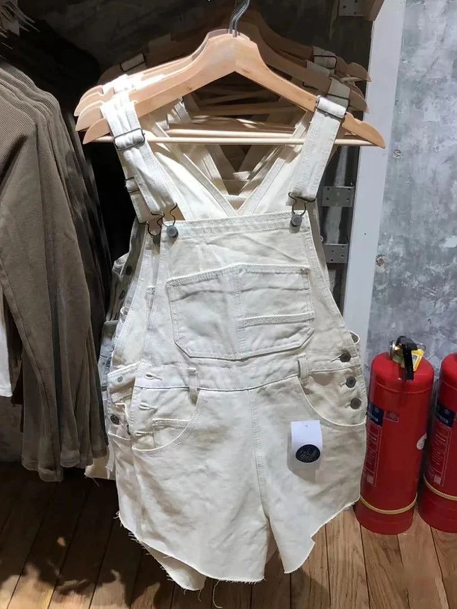 Salopette Short Jeans