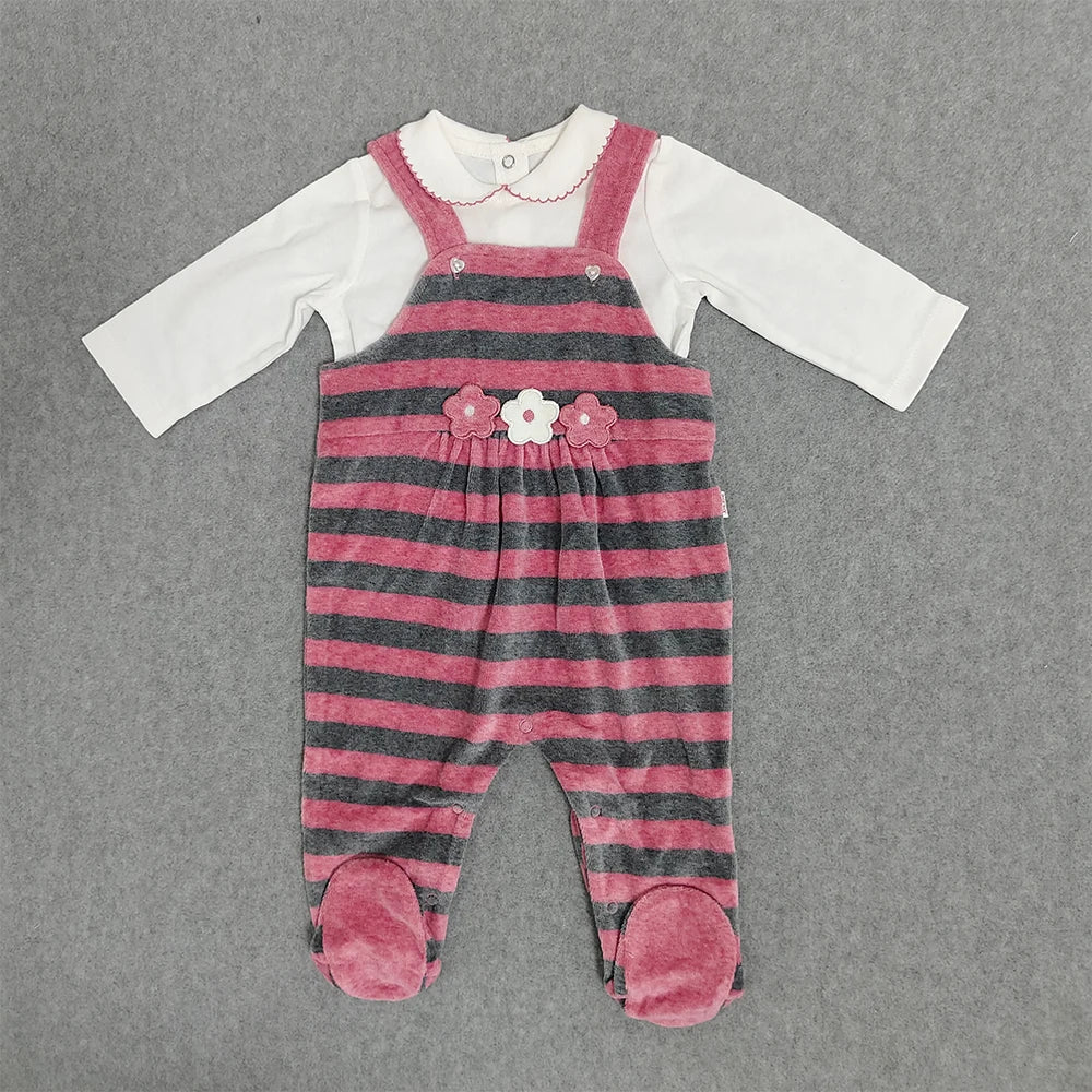 Salopette Velluto Bimba