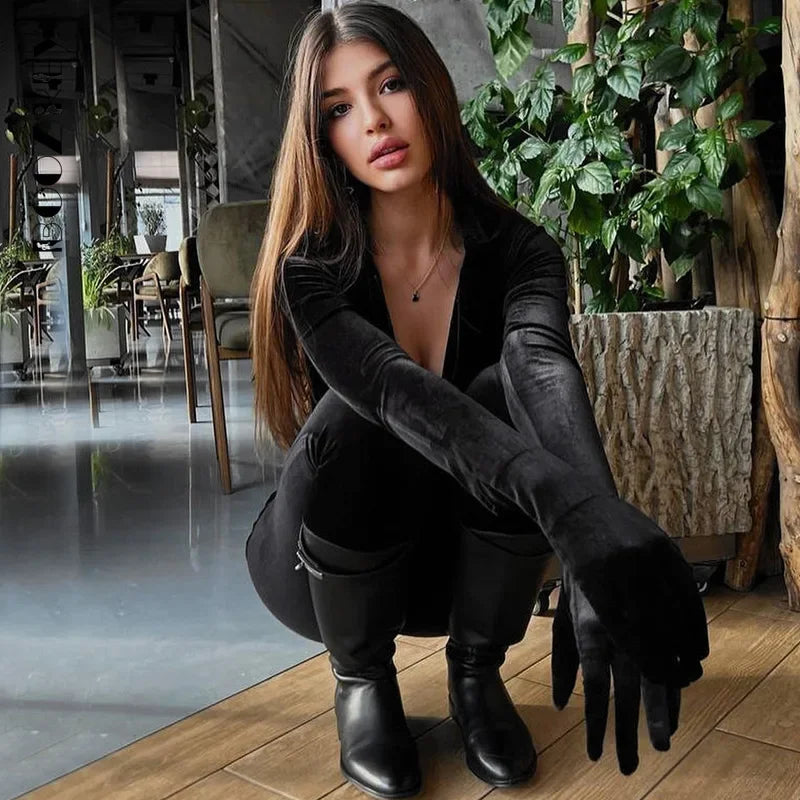 Salopette In Velluto Donna