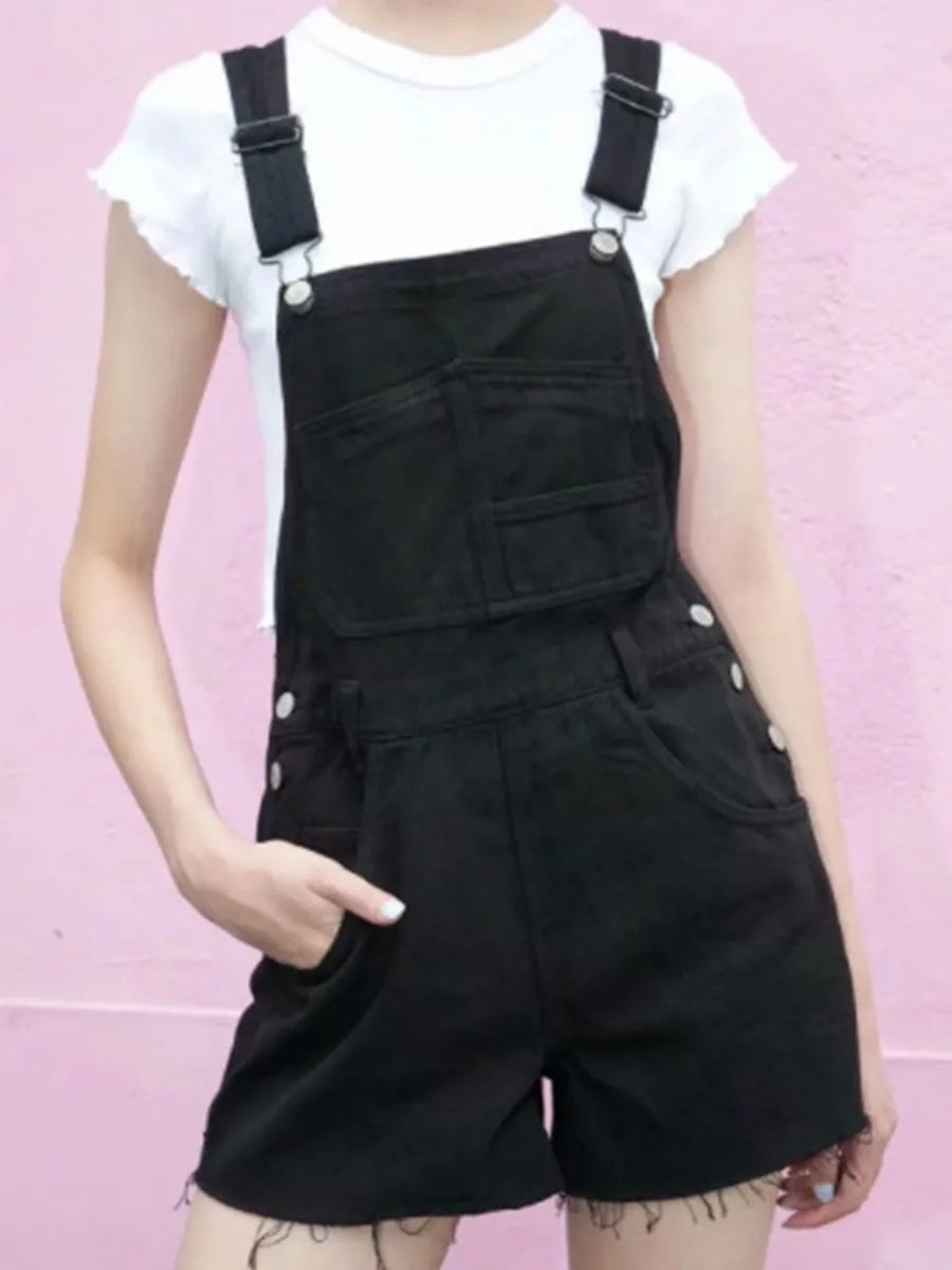 Salopette Short Jeans