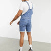 Salopette Corta Jeans Uomo