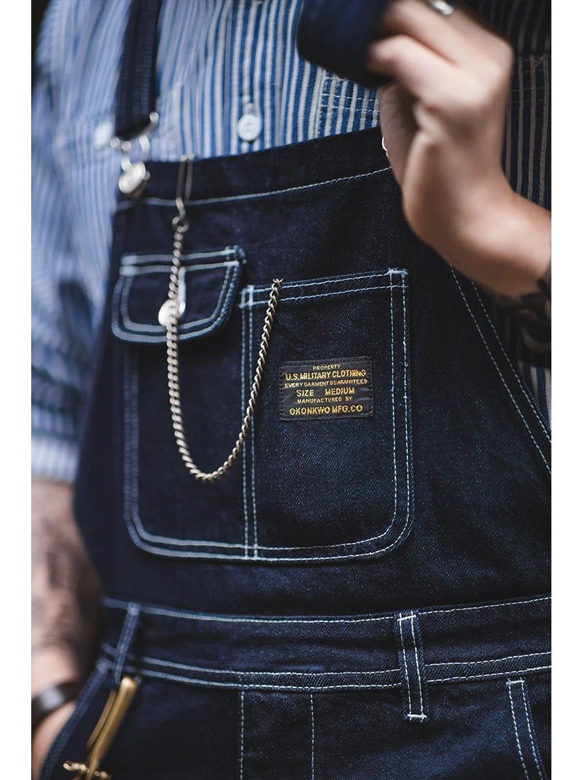 Salopette Denim Uomo