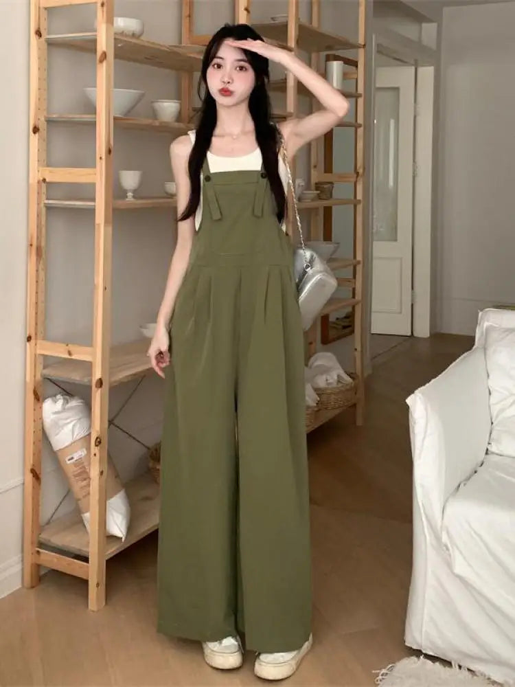 Salopette Nera Cotone