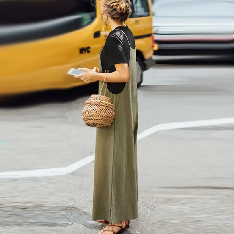 Salopette Donna Lino