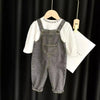 Salopette Velluto Bambino