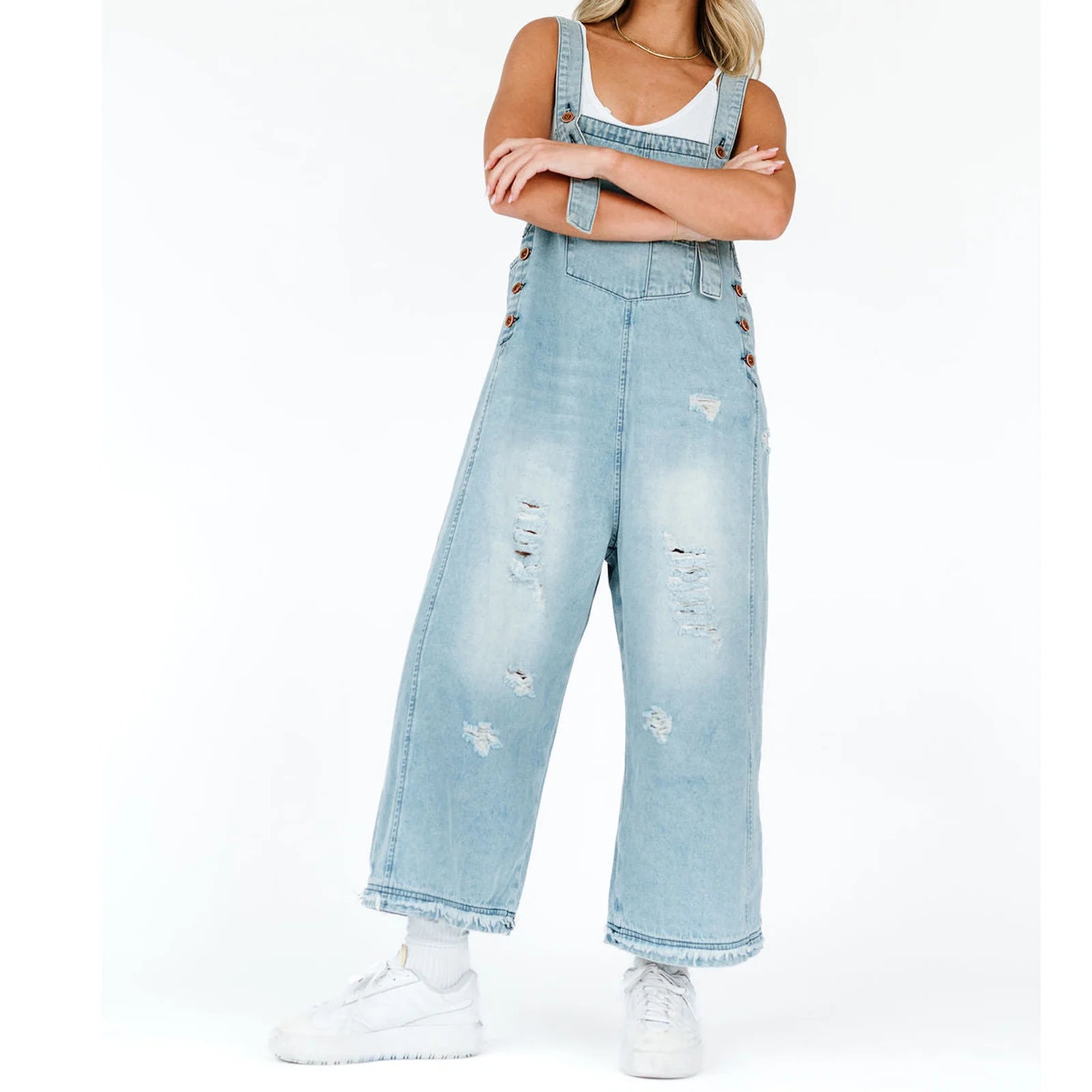Salopette Jeans Femme