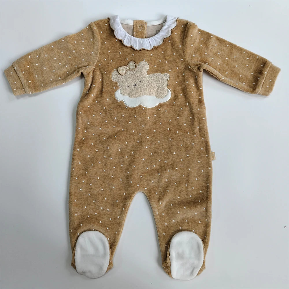 Salopette Velluto Bimba