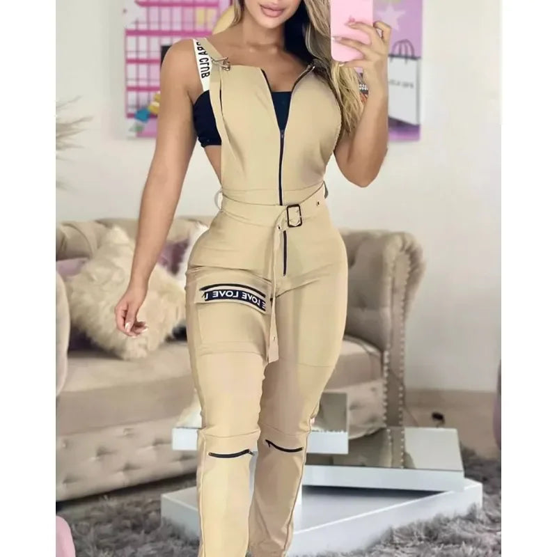 Salopette Con Cintura