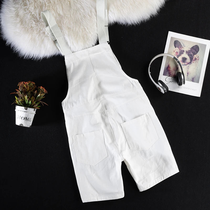 Salopette Bianca Uomo