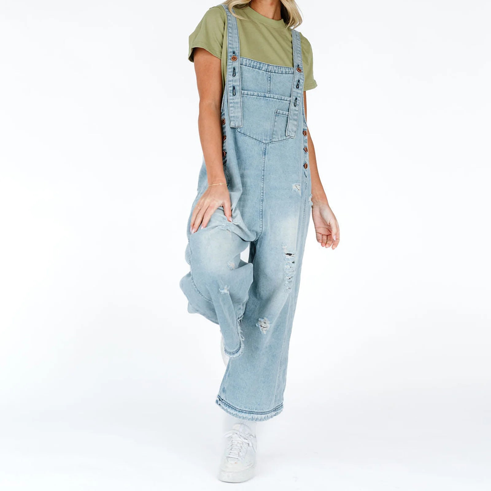 Salopette Jeans Femme