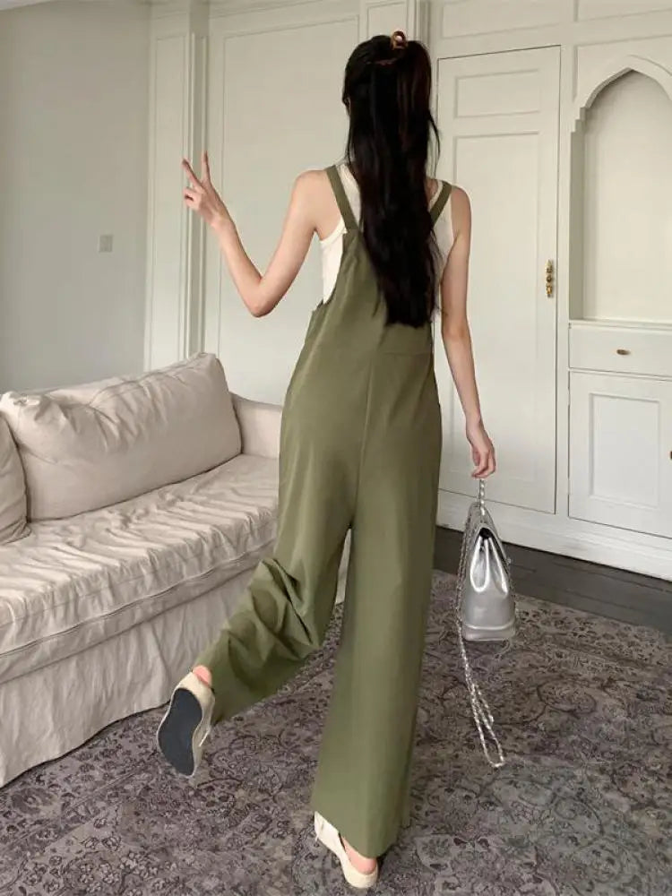 Salopette Nera Cotone