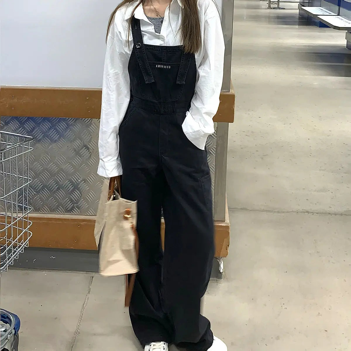 Salopette En Jean Femme