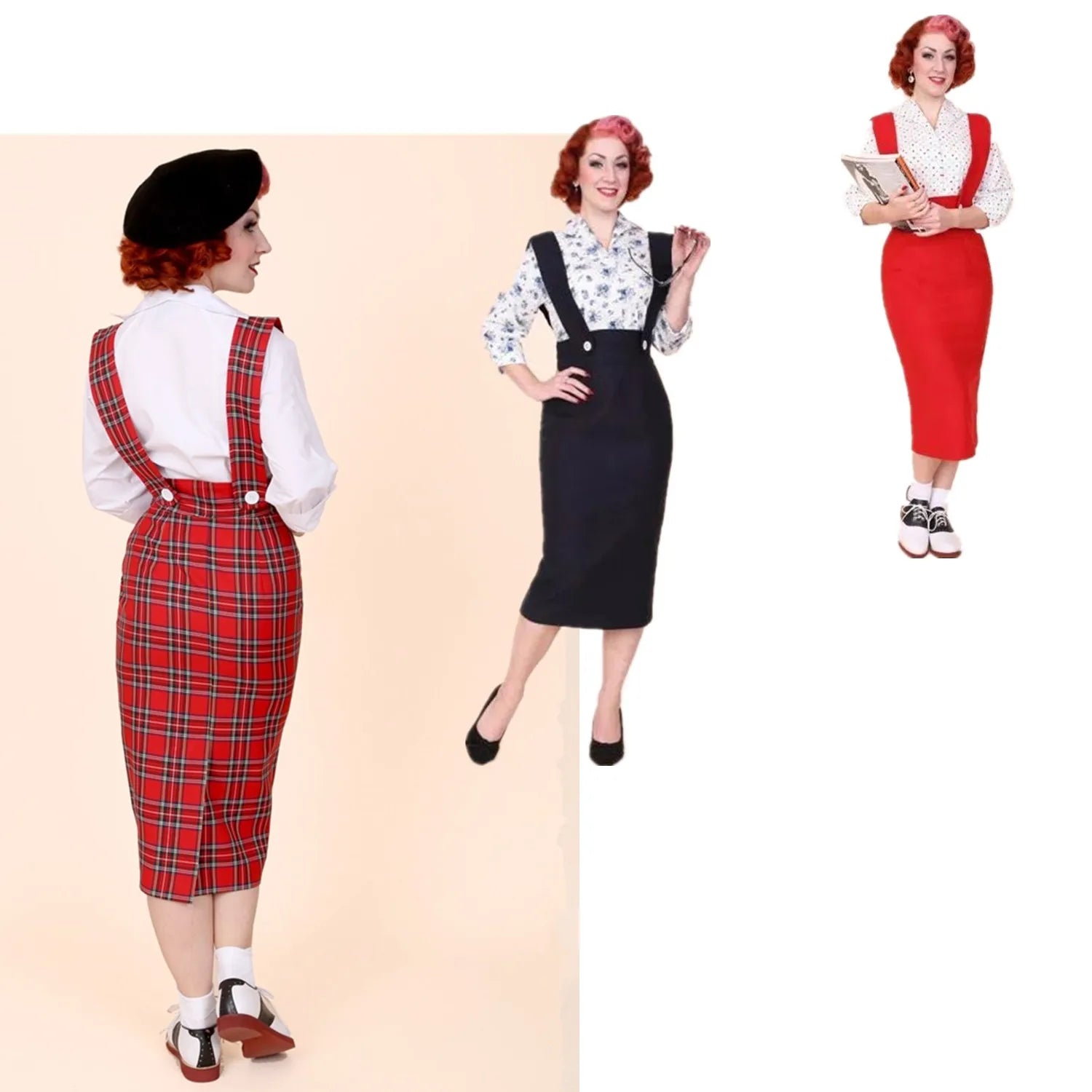 Salopette Tartan