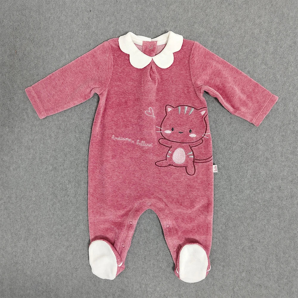 Salopette Velluto Bimba