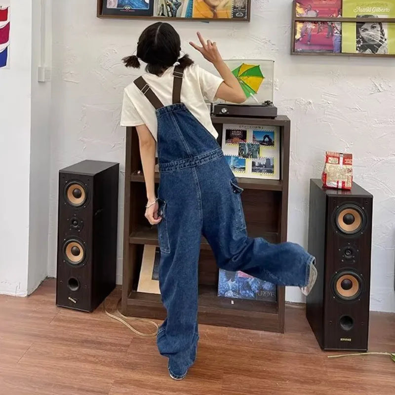 Salopette Jeans Retro Vintage