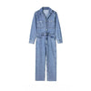 Outfit Salopette Jeans Inverno