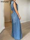Salopette Jeans Baggy