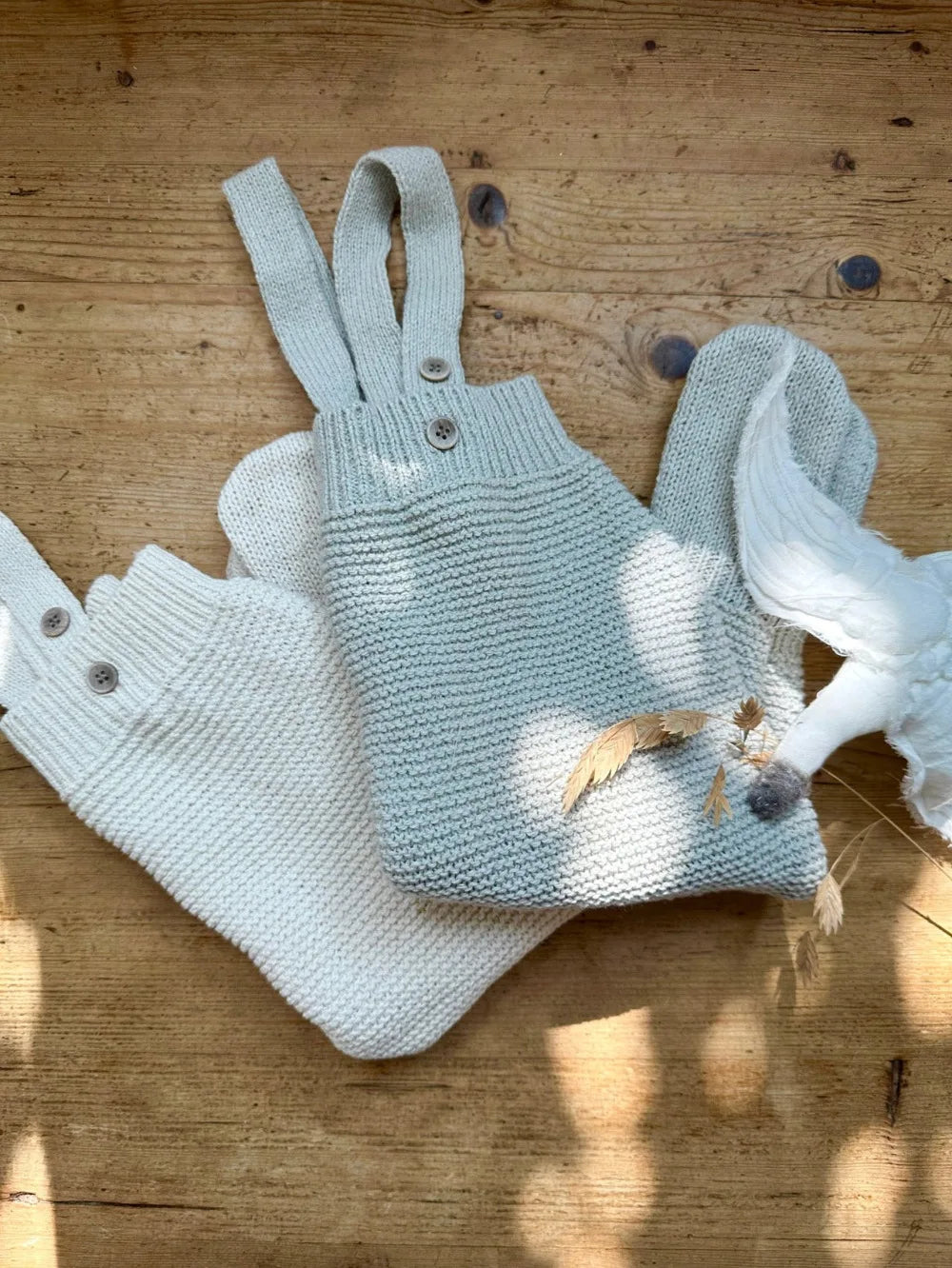 Salopette Neonata Uncinetto