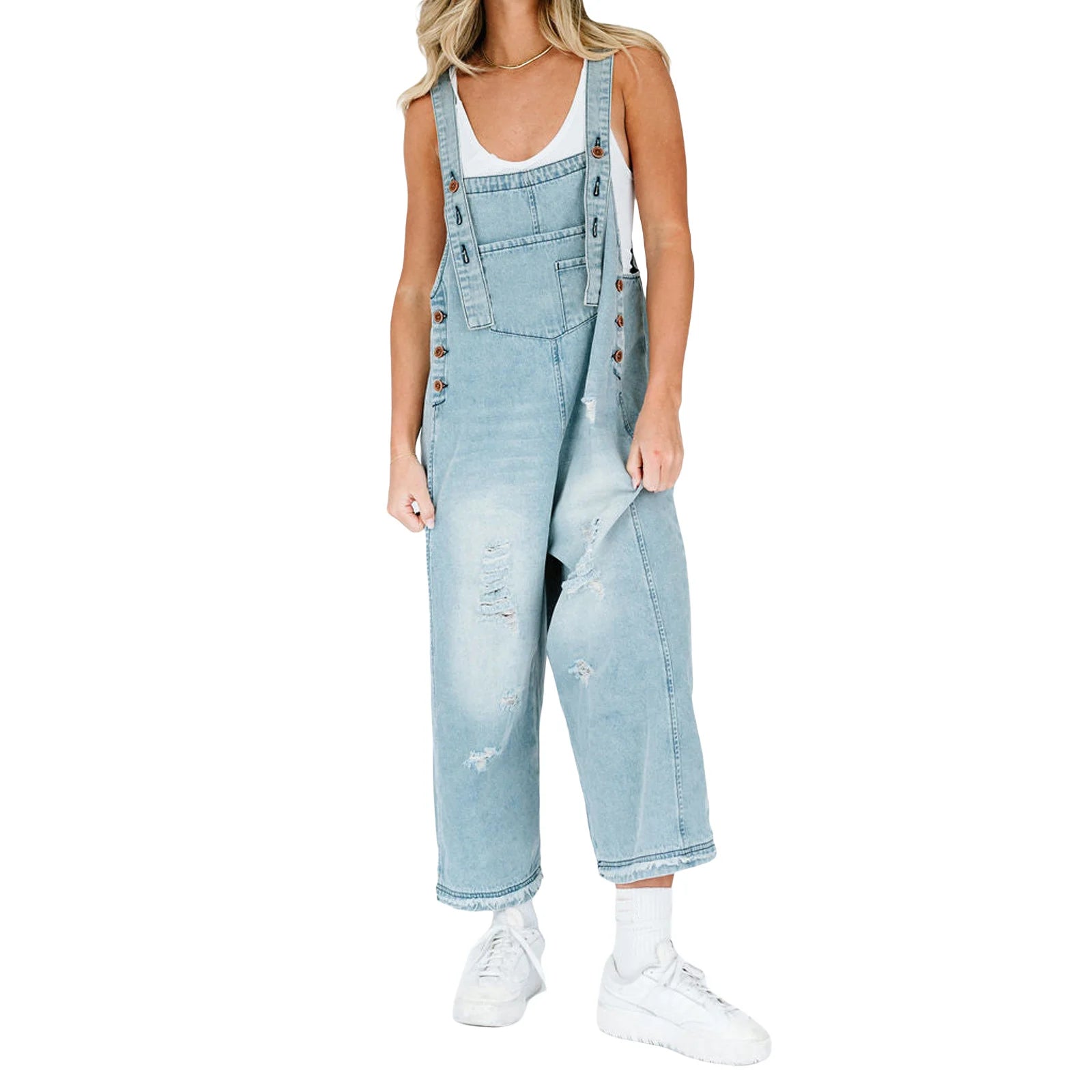 Salopette Jeans Femme