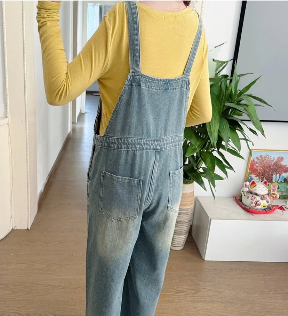 Salopette Di Jeans Premaman