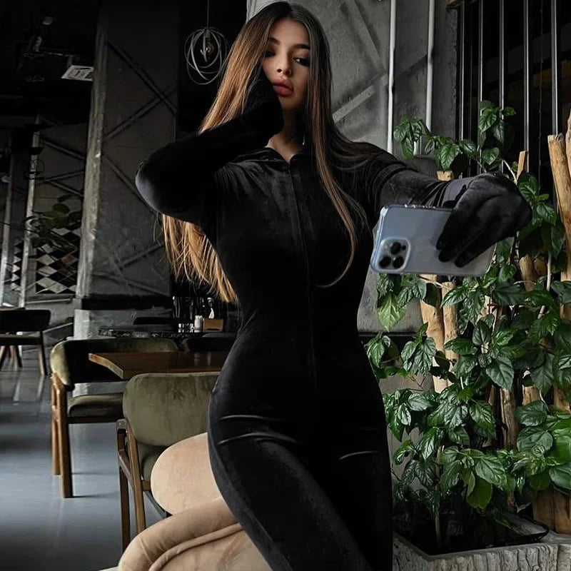 Salopette In Velluto Donna