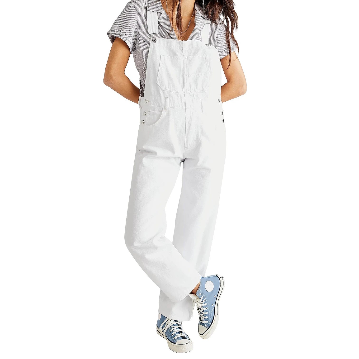 Salopette Blu Da Lavoro