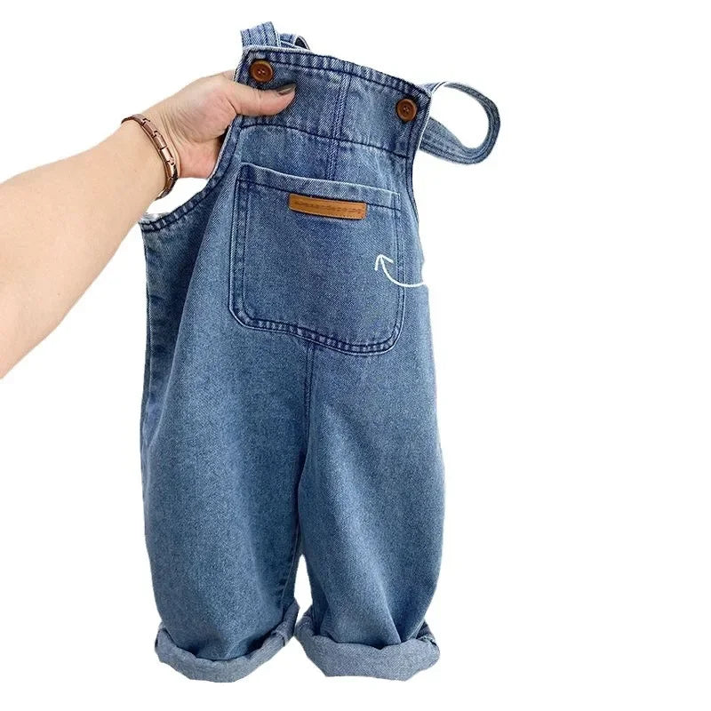 Salopette Jeans Bambino