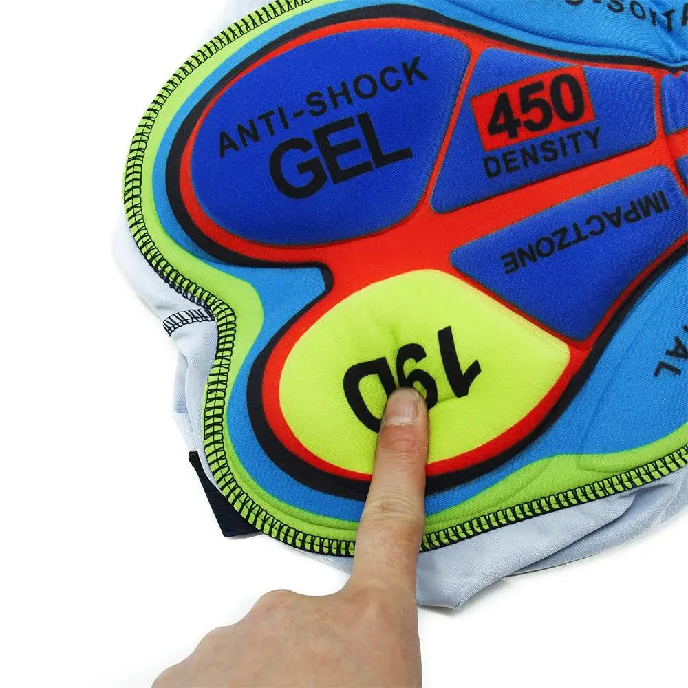 salopette ciclismo fondello gel