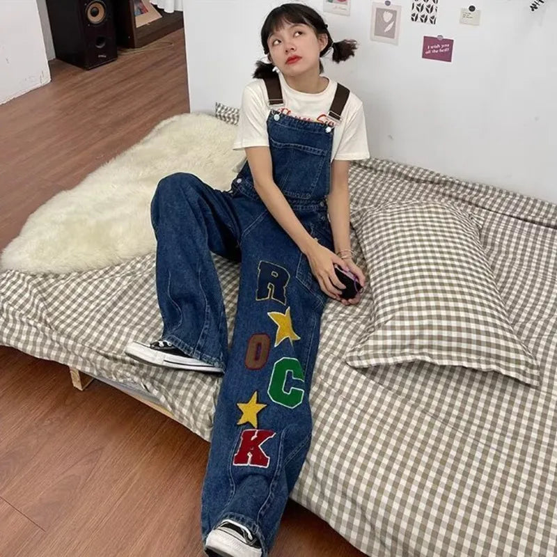 Salopette Jeans Retro Vintage