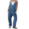 Salopette Jeans Pantaloncino