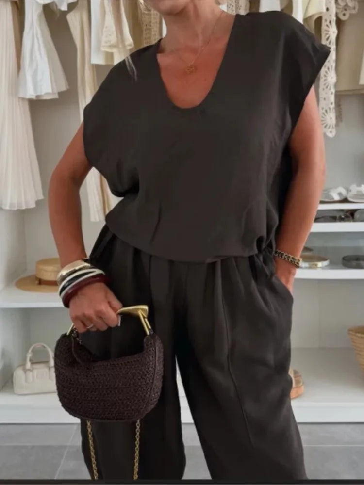 Salopette Donna Tessuto