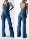 Salopette Jeans Elasticizzata
