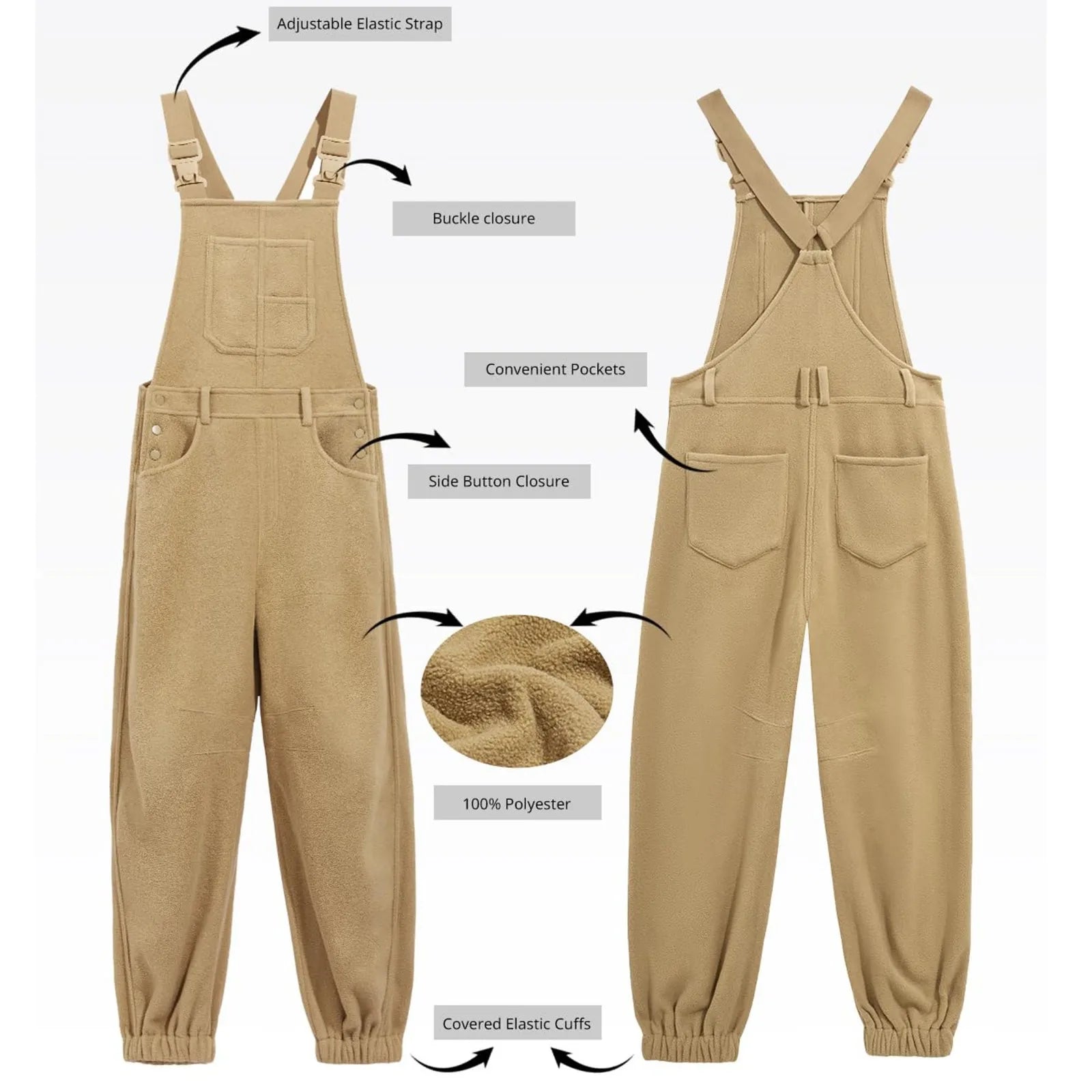 Salopette Pile Donna