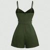 Salopette Tessuto Verde