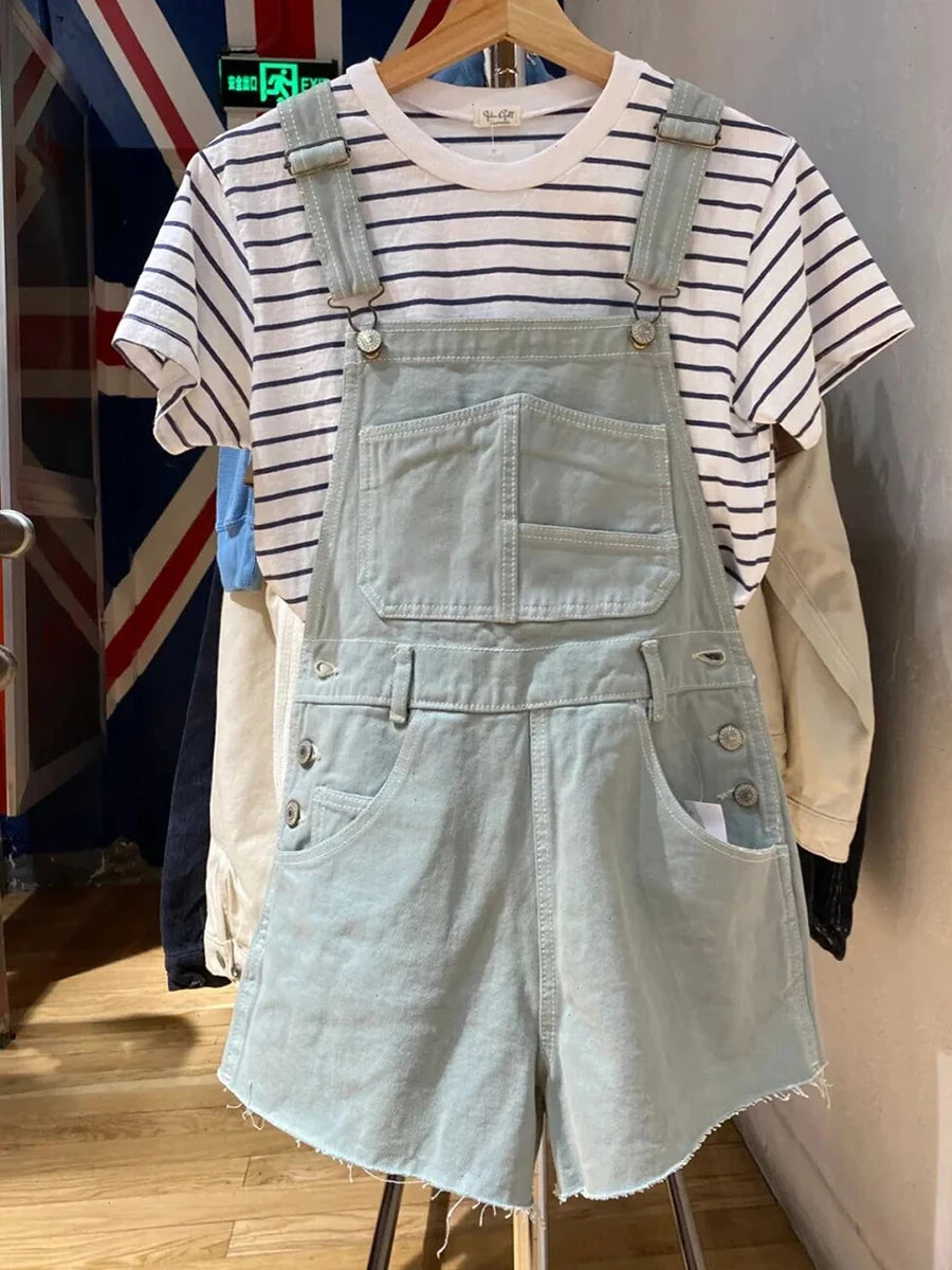 Salopette Short Jeans