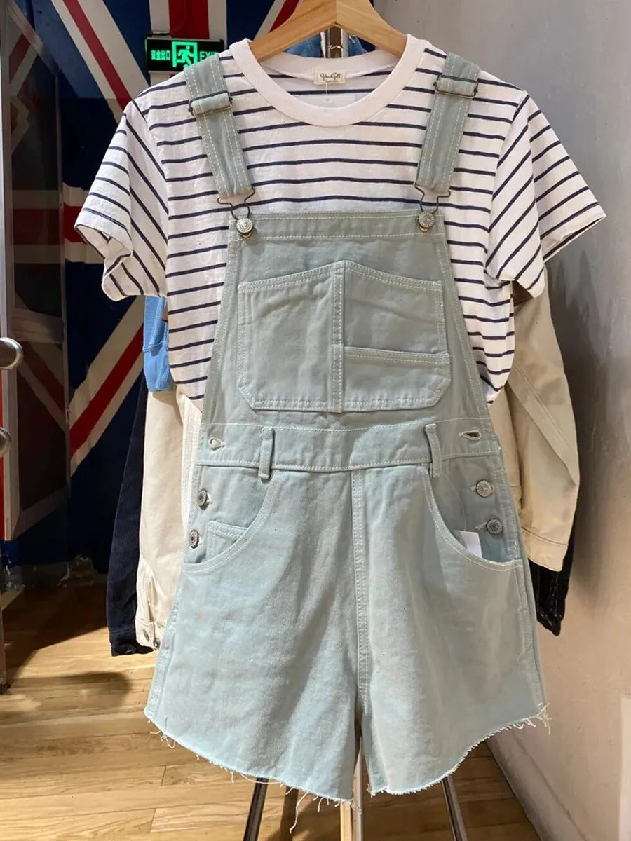 Salopette Short Jeans