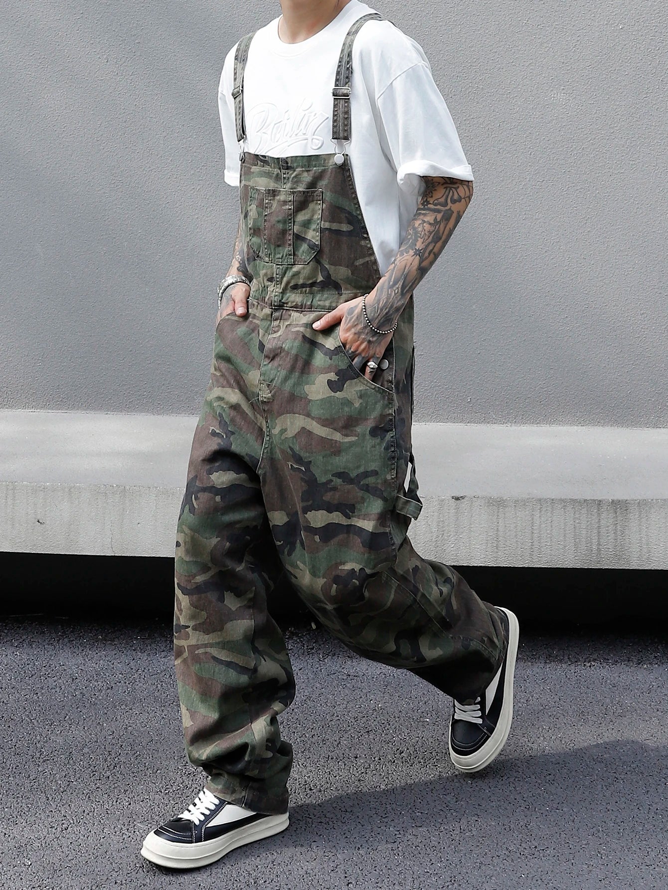 Salopette Mimetica Uomo