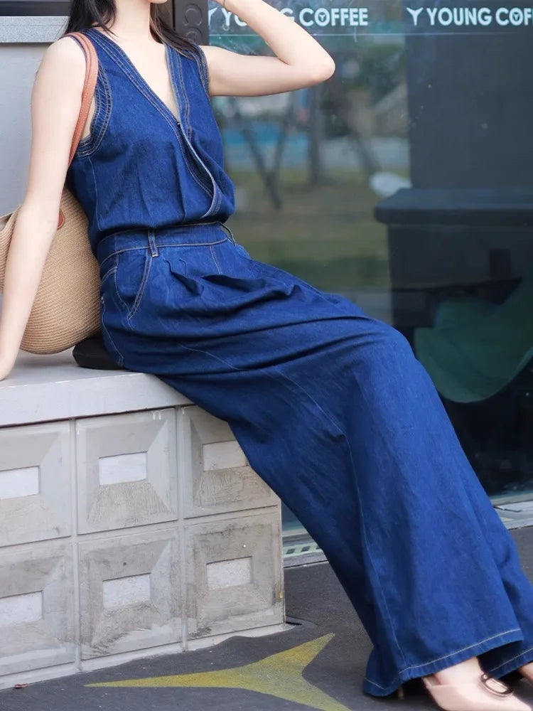 Salopette Denim Donna