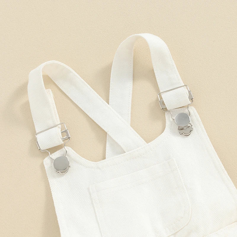 Salopette Bianca Corta