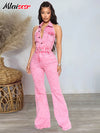 Salopette Rosa Donna