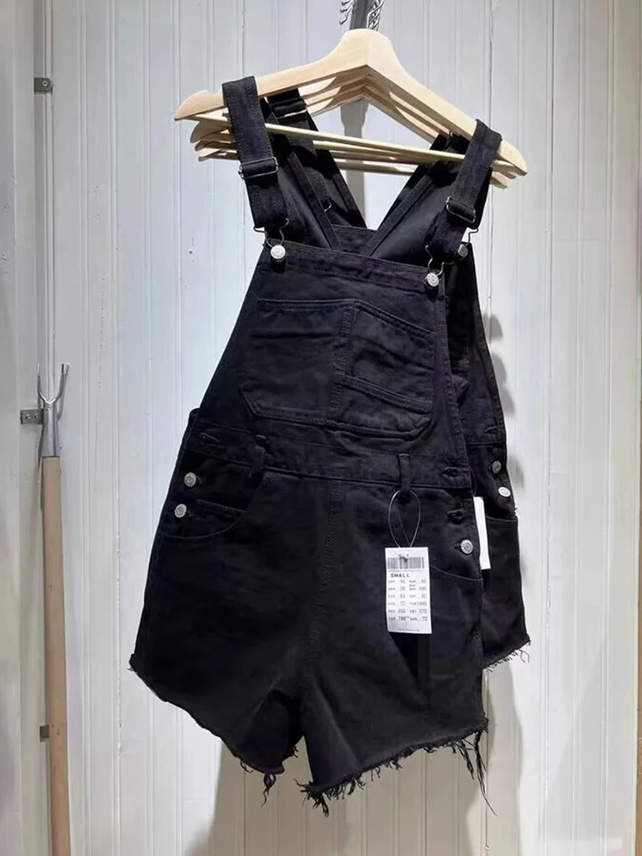 Salopette Short Jeans