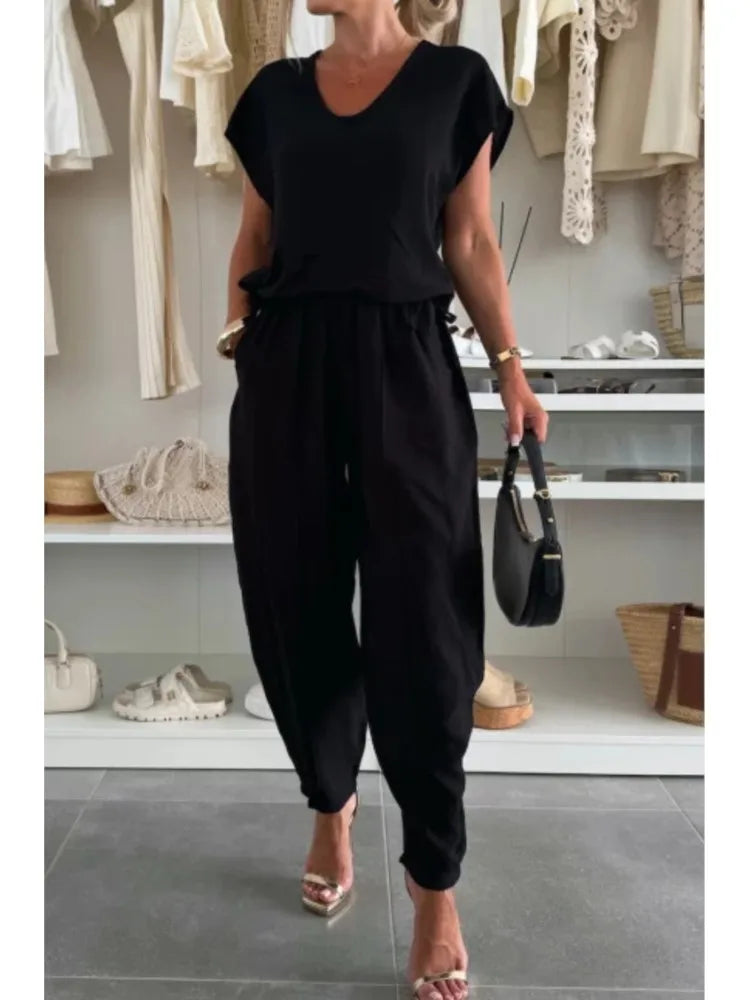 Salopette Donna Tessuto