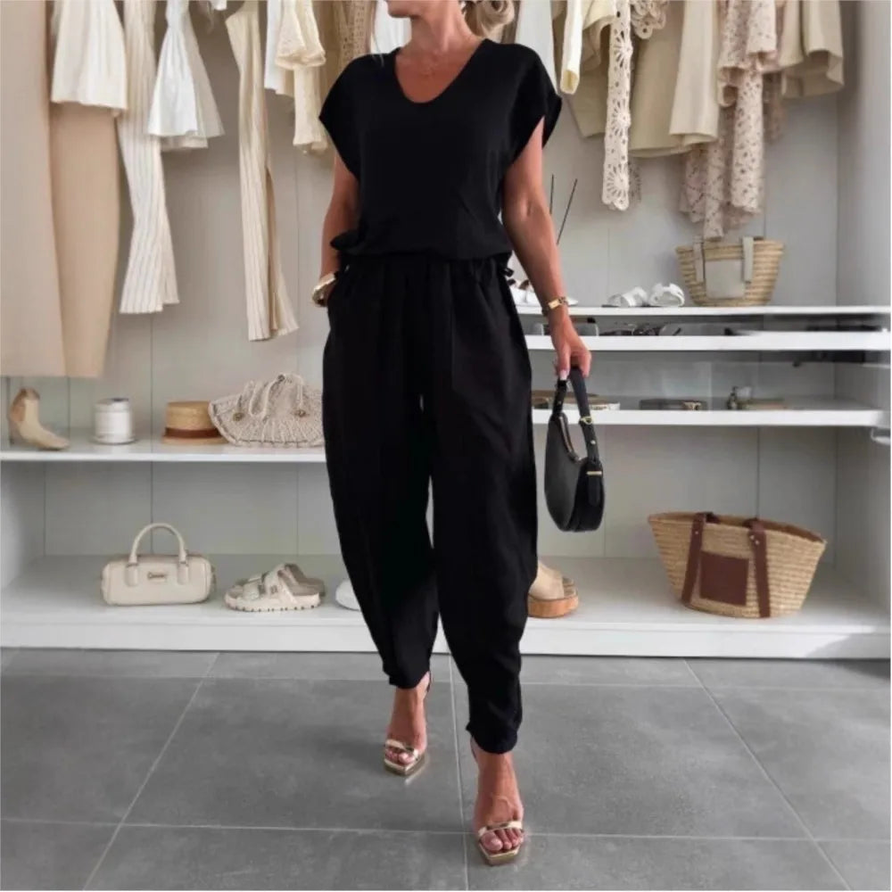 Salopette Donna Tessuto