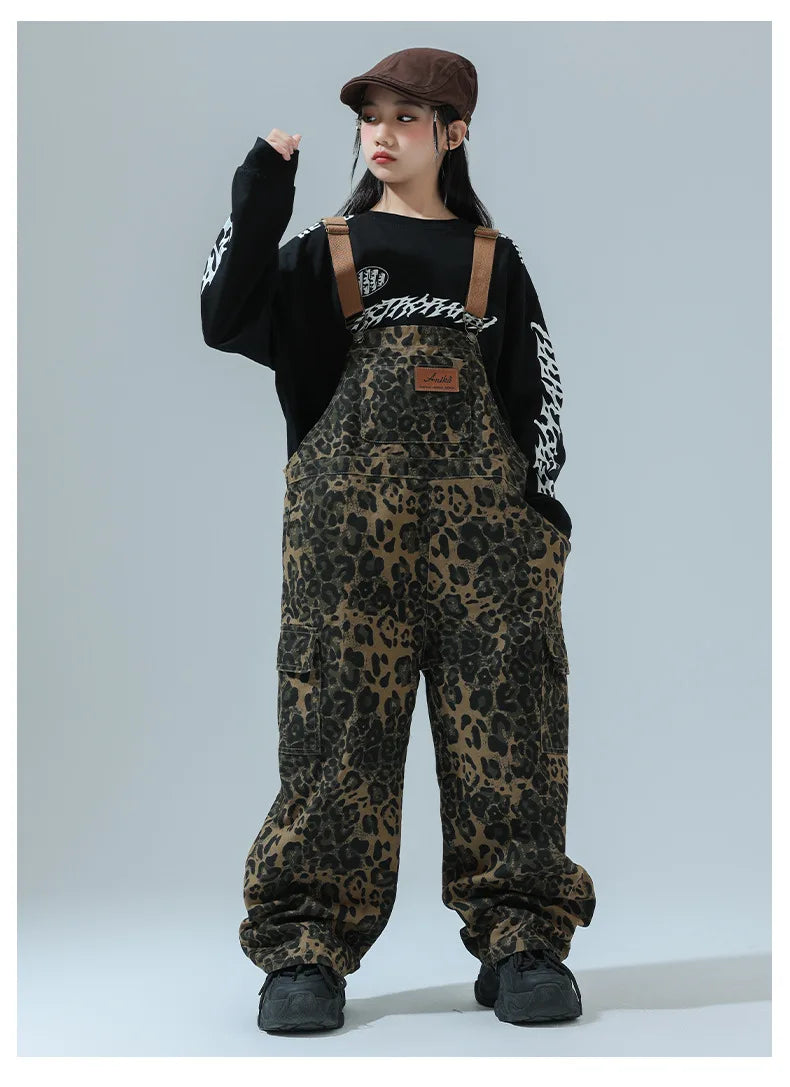 Salopette Ragazzo Leopard
