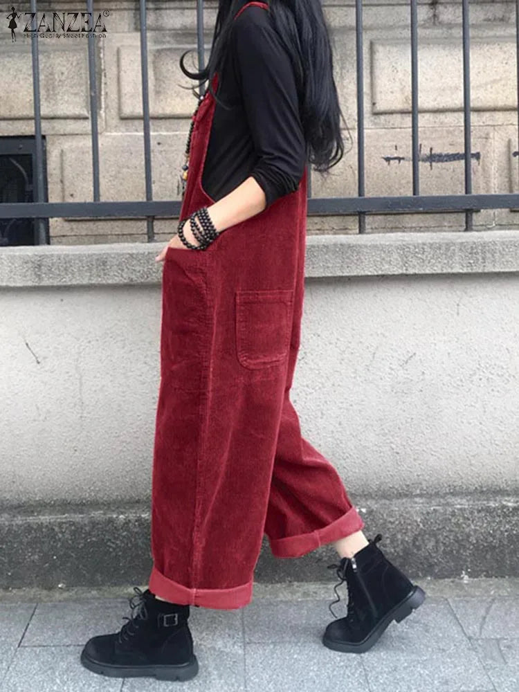 Salopette Velluto A Coste