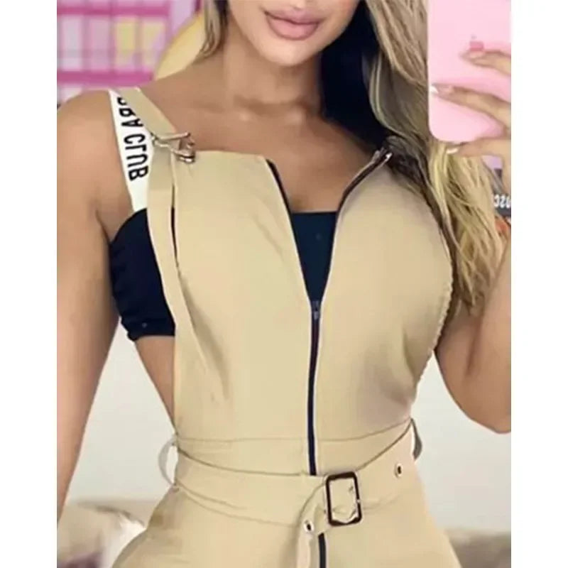 Salopette Con Cintura